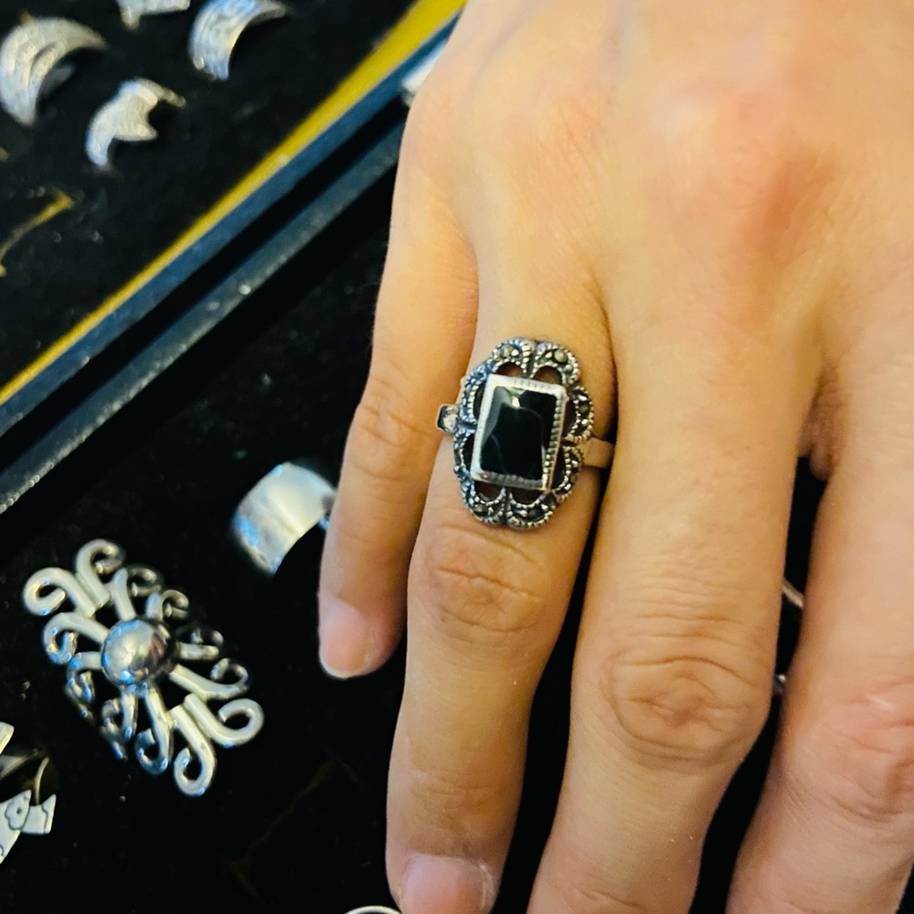 Sterling silver rings - Picture 8 of 8